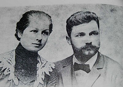 Ivan Hálek s manželkou Luisou